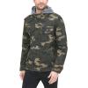 imageLevis Mens Washed Cotton Hooded Military JacketCamoSherpa Lined