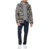 imageLevis Mens Washed Cotton Hooded Military JacketTrue TreeSherpa Lined