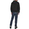imageLevis Mens Workwear Cotton Canvas Hoody Bomber Jacket Regular ampamp Big ampamp Tall SizesBlack Lightweight