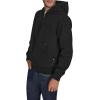imageLevis Mens Workwear Cotton Canvas Hoody Bomber Jacket Regular ampamp Big ampamp Tall SizesBlack Lightweight