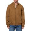 imageLevis Mens Workwear Cotton Canvas Hoody Bomber Jacket Regular ampamp Big ampamp Tall SizesNew Brown Quilted