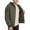 imageLevis Mens Workwear Cotton Canvas Hoody Bomber Jacket Regular ampamp Big ampamp Tall SizesOlive