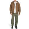 imageLevis Mens Workwear Cotton Canvas Hoody Bomber Jacket Regular ampamp Big ampamp Tall SizesWorker Brown