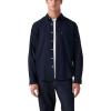 imageLevis Mens Classic 1 Pocket Long Sleeve Button Up ShirtNew Ditzydot Nightwatch Poplin