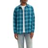 Scottie Plaid Ocean Depths