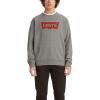 imageLevis Mens Graphic Crewneck SweatshirtHeather Gray Fleece