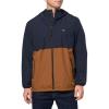 imageLevis Mens Hooded Rain Jacket ampamp WindbreakerNavyBrown