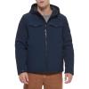 imageLevis Mens Soft Shell Hooded Storm Coat Regular ampamp Big ampamp Tall SizesMidnight