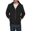imageLevis Mens Workwear Cotton Canvas Hoody Bomber Jacket Regular ampamp Big ampamp Tall SizesBlack Lightweight