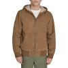 imageLevis Mens Workwear Cotton Canvas Hoody Bomber Jacket Regular ampamp Big ampamp Tall SizesWorker Brown