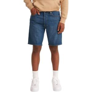 imageLevis Mens 501 Hemmed ShortBlonde Life  Dark Indigo