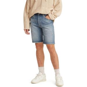 imageLevis Mens 501 Hemmed ShortNever Be Mine  Destructed