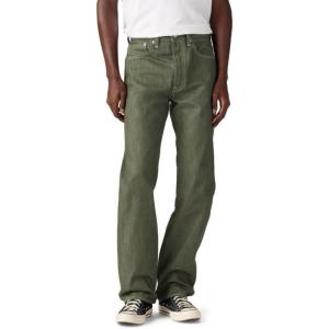 imageLevis Mens 501 Original Fit Jeans Also Available in Big ampamp TallGreen Rigid