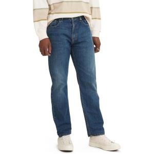 imageLevis Mens 502 Taper Fit Jeans Also Available in Big ampamp TallRecords on  Dark Indigo Worn in