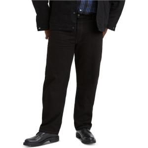 imageLevis Mens 505 Regular Fit Jeans Also Available in Big ampamp TallBlackdiscontinued