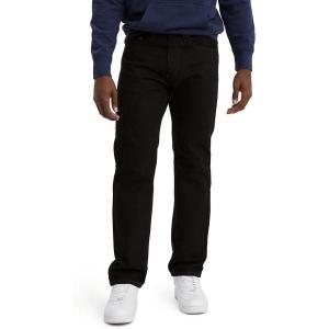imageLevis Mens 505 Regular Fit Jeans Also Available in Big ampamp TallNew Blackdiscontinued