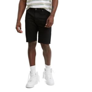 imageLevis Mens 505 Regular Fit ShortsBlack  Stretch  Amazon Exclusive