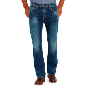 imageLevis Mens 527 Slim Bootcut JeansBlack Stone  Stretch