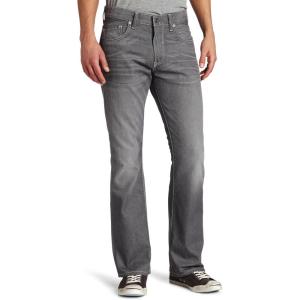 imageLevis Mens 527 Slim Bootcut JeansCrispy Grey