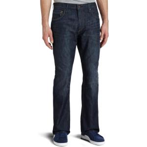 imageLevis Mens 527 Slim Bootcut JeansDark Cliff