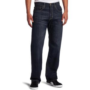 imageLevis Mens 569 Loose Straight Fit JeansDark Chipped