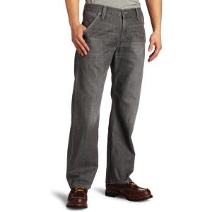 imageLevis Mens 569 Loose Straight Fit JeansGray Deal