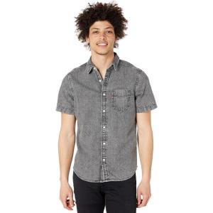 imageLevis Mens Classic 1 Pocket Short Sleeve Button Up Shirt Also Available in BigGreys