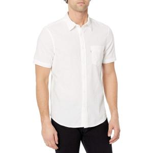 imageLevis Mens Classic 1 Pocket Short Sleeve Button Up Shirt Also Available in BigWhite