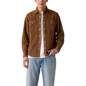imageLevis Mens Classic Western Shirt Also Available in Big ampamp TallNew Bison