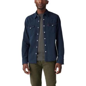 imageLevis Mens Classic Western Shirt Also Available in Big ampamp TallNew Hudson Denim Overdye