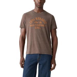 imageLevis Mens Graphic Tee Also Available in Big ampamp TallNew Burlap Stack Bracken