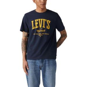 imageLevis Mens Graphic Tee Also Available in Big ampamp TallNew Logo Navy Blazer
