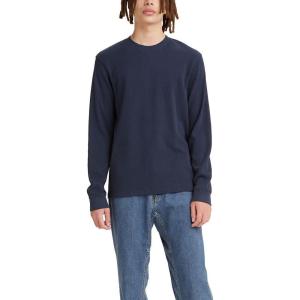 imageLevis Mens Long Sleeve Relaxed Thermal ShirtDress Blues