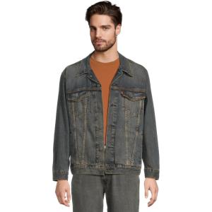 imageLevis Mens Relaxed Fit TruckerCocoa Butter