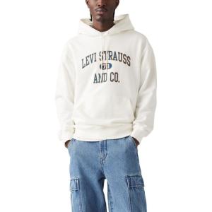 imageLevis Mens Relaxed Graphic HoodieEgret