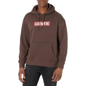 imageLevis Mens Relaxed Graphic HoodieHot Fudge
