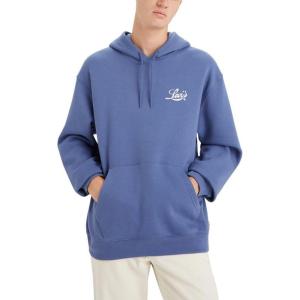 imageLevis Mens Relaxed Graphic HoodieNew One With Nature Palm Coastal Fjord