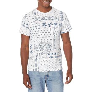 imageLevis Mens Short Sleeve Classic Pocket Tee Available in BigBandana Remix Bright White