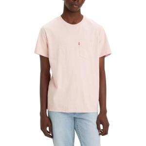 imageLevis Mens Short Sleeve Classic Pocket Tee Available in BigNew Peachskin