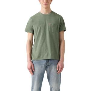 imageLevis Mens Short Sleeve Classic Pocket Tee Available in BigNew Slub Jersey