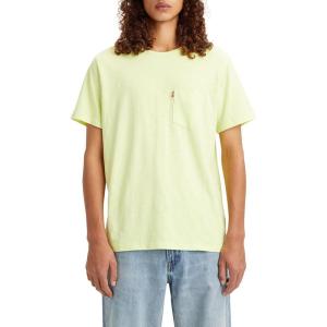 imageLevis Mens Short Sleeve Classic Pocket Tee Available in BigNew Sunny Lime