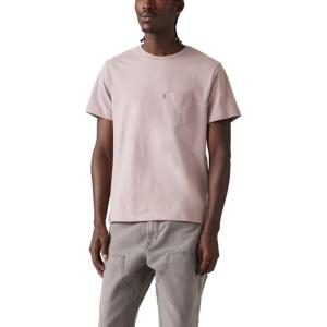 imageLevis Mens Short Sleeve Classic Pocket Tee Available in BigPurple Dove Jersey