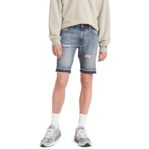 imageLevis Mens Slim Cut Off Jean ShortsSay Goodbye  Destructed