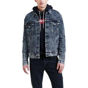 imageLevis Mens Trucker Jacket Also Available in Big ampamp TallContrast CostaStretch