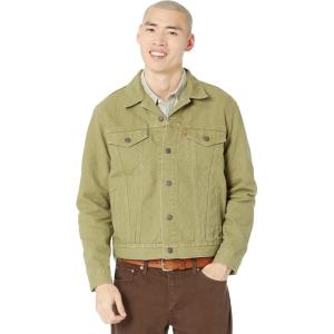 imageLevis Mens Trucker Jacket Also Available in Big ampamp TallMartini Olive