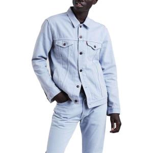 imageLevis Mens Trucker Jacket Also Available in Big ampamp TallSky Blue  Garment Dye