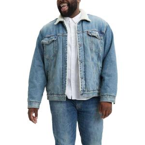 imageLevis Mens Trucker Jacket Also Available in Big ampamp TallSpecial Sauce Sherpa