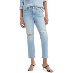 imageLevis Womens Wedgie Straight JeansNew Struck By Lightning