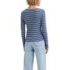 imageLevis Womens Arden Tie Front TopTab Stripe Bright Cobalt