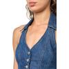 imageLevis Womens Bria Denim Corset HalterCornerback